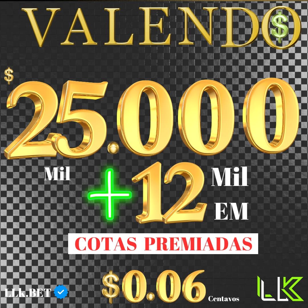 Valendo R$ 25.000,00 Reais